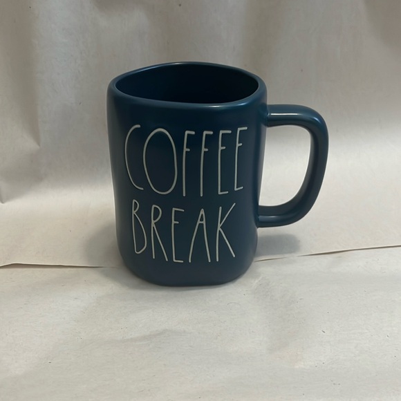 Blue coffee break mug by rae dunn - Picture 1 of 3